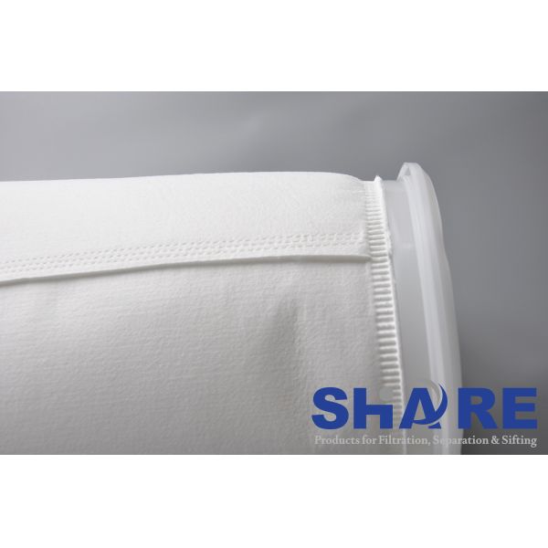 Aquarium Oil Water Liquid Filter Bags Sock Housing PP / PE Needle Felt Filter Bag