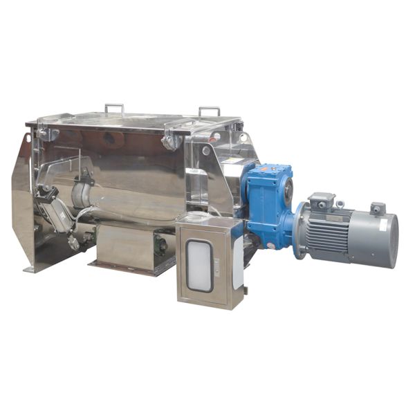 Variable Speed Stainless Steel Horizontal Powder Mixer with 500-1000L Mixing Capacity