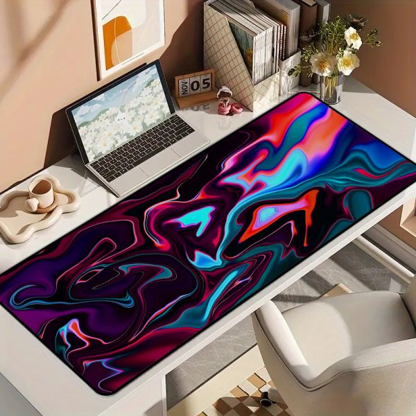 Custom Eco-Friendly Non-Slip Waterproof Rubber Large Size Mouse Pad with Lock Edge