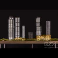Foster + Partners, Gemdale 1/150 Xinsha modèle architectural modèle de concept
