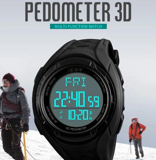 multifunction watch 1315 digital watch instructions manual 3D pedometer sport smart watch dual time wristwatches lock