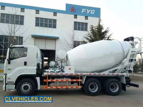 ISUZU GIGA 6X4 380hp 10CBM Concrete Mixer Drum Truck