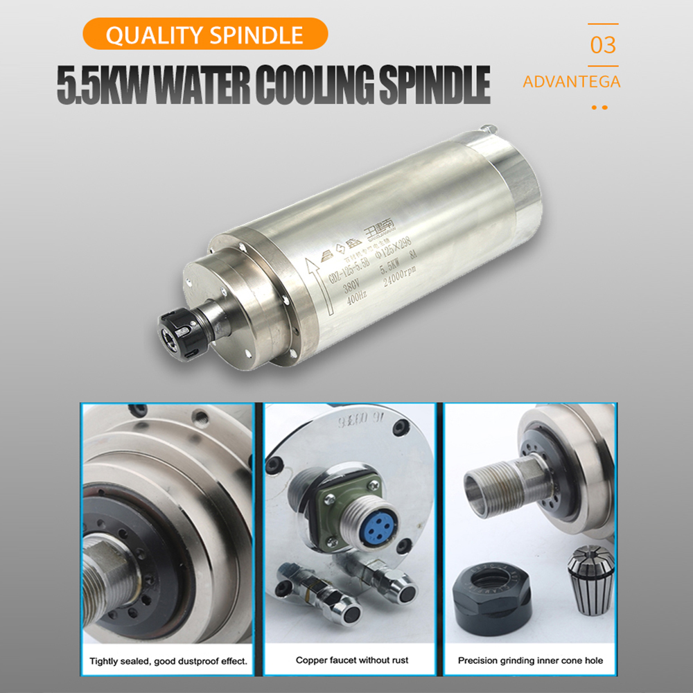 Servo Motors Drives CNC Router Machine With 5.5KW Water Cooling Spindle