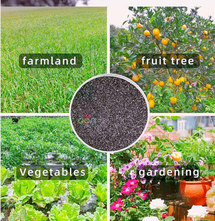 High Purity Mineral Potassium Humate 12% Moisture Humic Acid For Plants