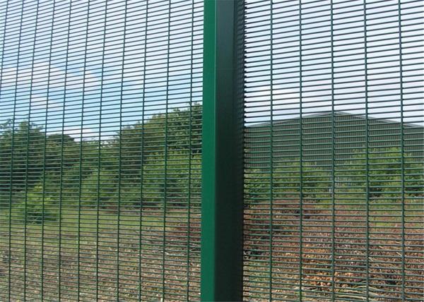 Clearvu Portable No Climb Security Fence Construction Hoarding Finger Proof Wire