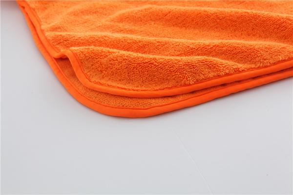 orange color 25x36 microfiber microfibre car cleaning detailing towels/cloth