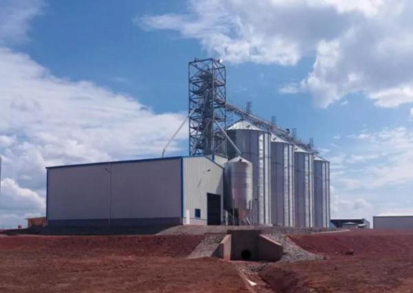 Prefabricated Light Steel Frame Workshop Steel Corn Processing Plant