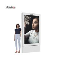 75 Inch Outdoor Digital Totem Industrial Grade 24/7 Usage LCD Digital Advertising Screen