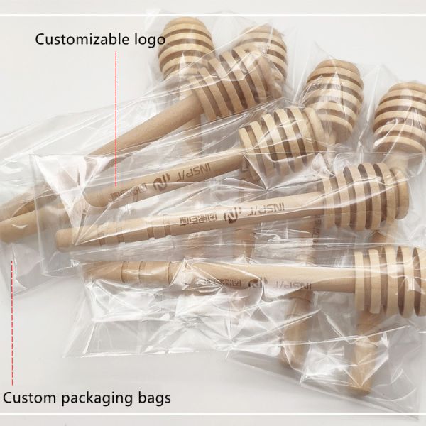 Hemu Wooden Cooking Utensils Kitchenaid Jam Milk Tea Wooden Honey Stirrers