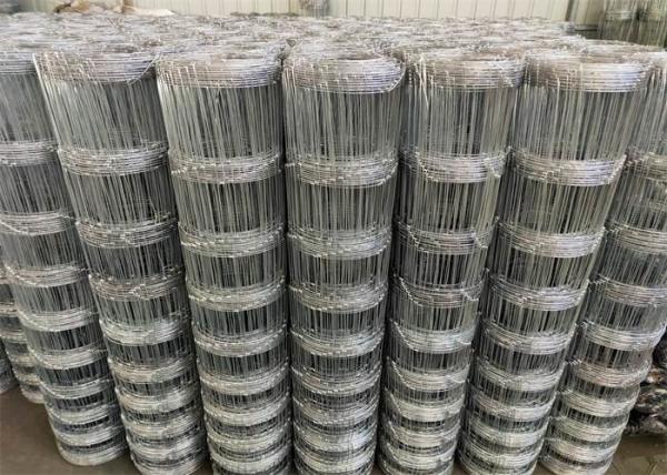 50m Hot Dipped Galvanized Hinge Joint Fencing Wire 4 Ft High Wire Fencing