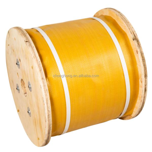 OEM galvanisé 6*12 6*7 6*19*6*37 câble en acier pour applications sèches ou graisseuses