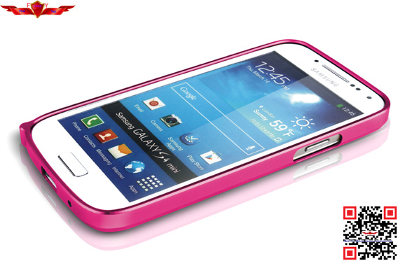 Fashion Design Ultra Thin 0.7MM Aluminum Bumper For Samsung Galaxy S4 Mini Multi Color