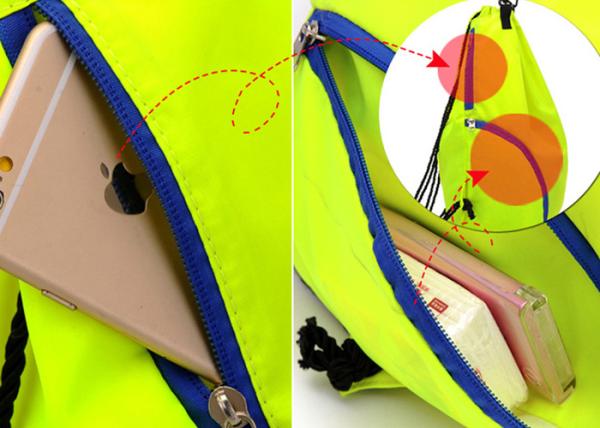 Custom outdoor riding backpack sports basketball drawstring bag travel bag yoga fitness folding bag