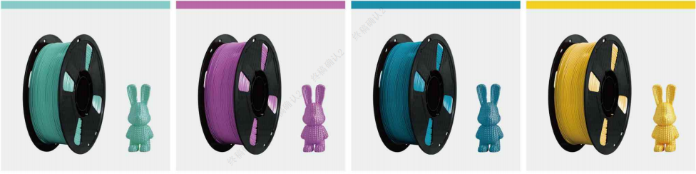 Eco Friendly Multi Material PLA PETG 1.75mm 3D Printer Filament 1kg for Versatile Projects