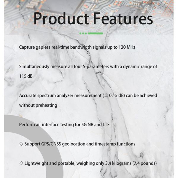 Keysight N9914C FieldFox C Handheld Microwave Analyzer with 6.5 GHz Frequency Range