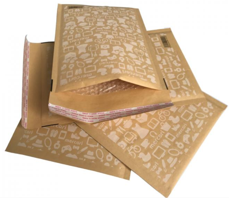 OEM Browm Kraft Bubble Mailers with Hot Melt Adhesive Glue