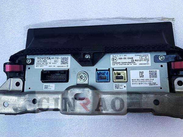 Toyota Lexus NX 86110-78020 AVX-2148 Display Screen Assembly Car GPS Navi Replacement