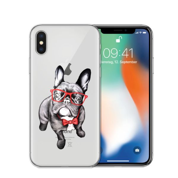 1.5mm Plastic Mobile Phone Cases , Dog Animal Photos Cute Cell Phone Cover