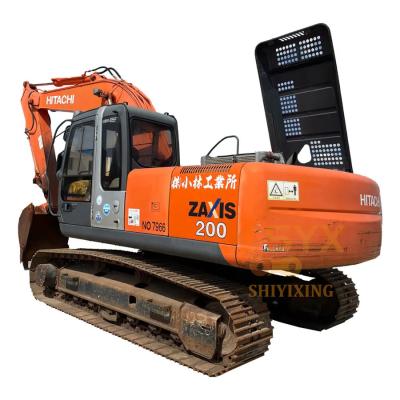 Zx200 usou a máquina escavadora Crawler Excavator Operating de Hitachi torna mais pesadas 20 toneladas