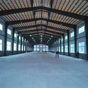 Prefab Warehouse Commercial Steel Structures Building Metal Space Frame With Punching Processing Service