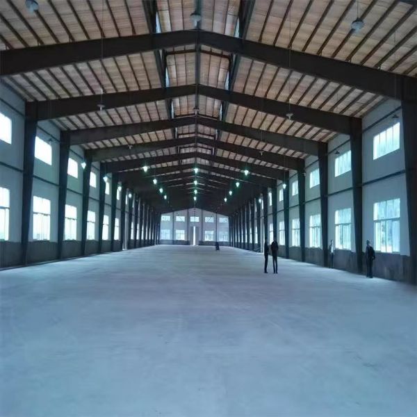 Prefab Warehouse Commercial Steel Structures Building Metal Space Frame With Punching Processing Service