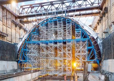 Tamanho fácil do desenho do projeto da manutenção do sistema reciclável do molde do túnel