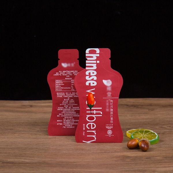 Free Design Three Side Sealing Juice Aluminum Foil Packaging Bag for Liquid Custom Order