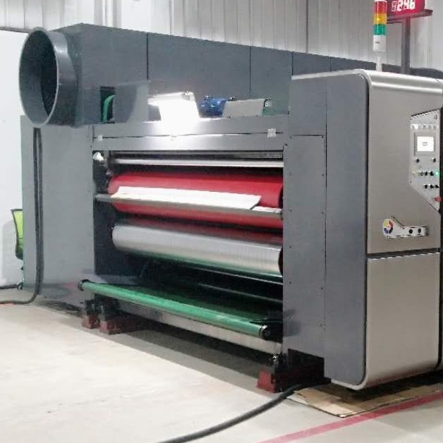 коробка CE Slotter принтера Flexo вырезывания 850x1950 автоматическая гофрированная делая машину