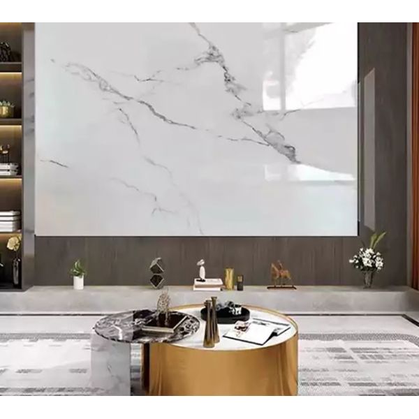 1220x2800x3mm PVC Marble Sheet Wall Decorative UV Board For Saudi Arabia