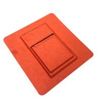 Eco Friendly Biodegradable Bagasse Pulp Molded Tray Packaging Color Pulping Paper Tray