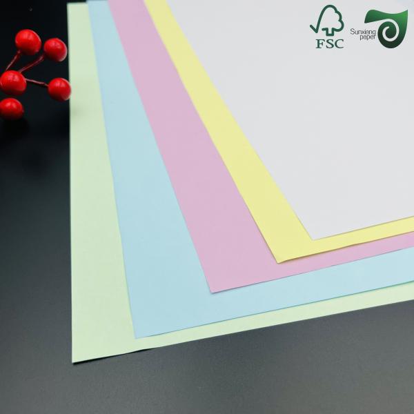 Receipt FSC Clean Hygienic Carbonless Paper Multiple Colours