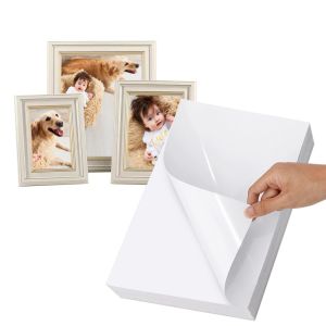 180gsm Cast Coated Glossy Photo Paper For Dye Printing