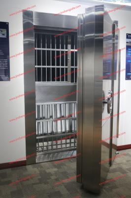 Antirroubo de aço inoxidável da classe 3 da porta do cofre-forte de banco 120 minutos com fechamento do tempo e fechamento de combinação
