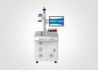 High Speed 60 Watt Fiber Laser Marking Machine For Transparent Glass / Acrylic Materials