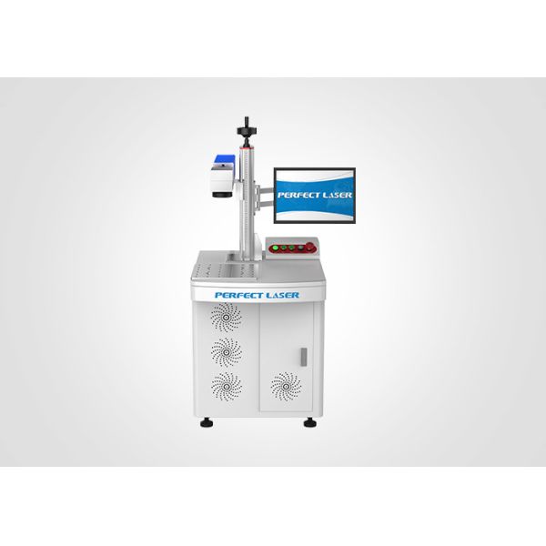 Высокая машина маркировки лазера Эффсиэнси, машина травления лазера оптического волокна 10 ватт