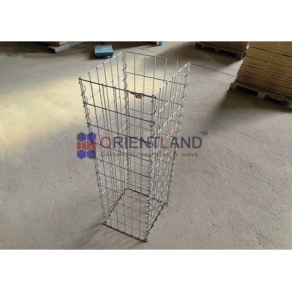 Galfan 4 Cornerstone Welded Gabion Baskets Mesh 10x5cm