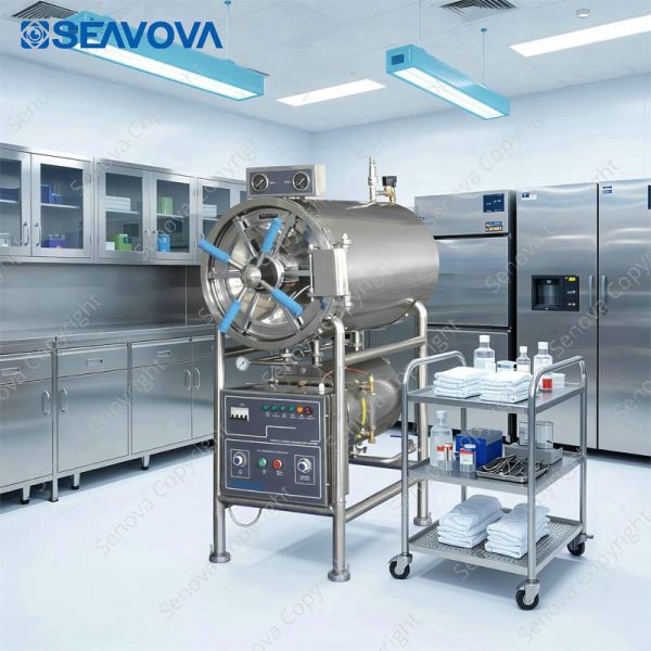 280L Horizontal Cylindrical Autoclave HCPS-B280