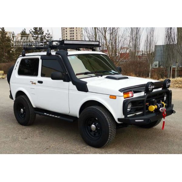 OEM Universal LADA Steel Bull Bar 4x4 Front Bumper With Winch Holder