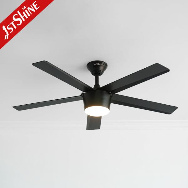 Ventilador de teto decorativo com comando remoto de 6 velocidades e motor de 10 anos