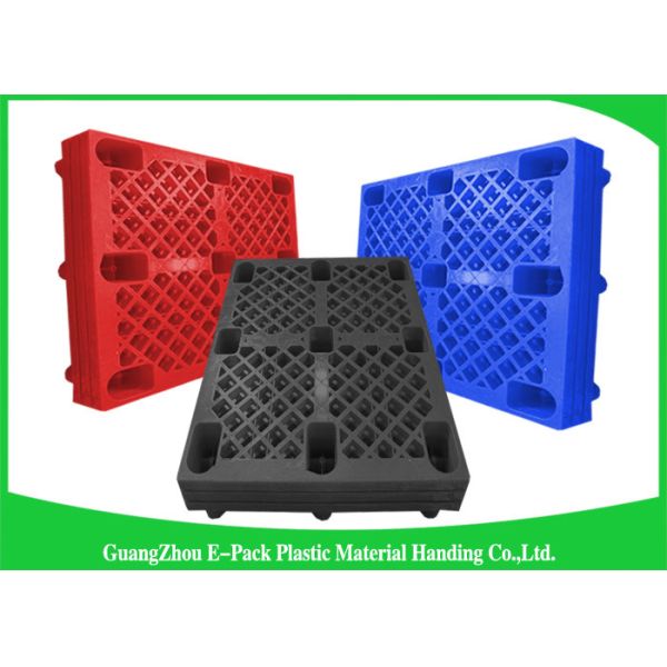 Синь 1200 * 1000mm экспорта ног паллетов 9 груза Economica Nestable пластиковая