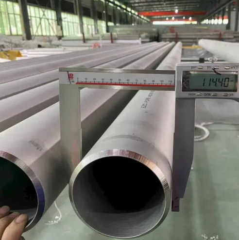 316L Stainless Steel Sanitary Tube with Ra ≤ 0.8μm ID & OD Polished Finish for Food & Pharmaceutical Grade