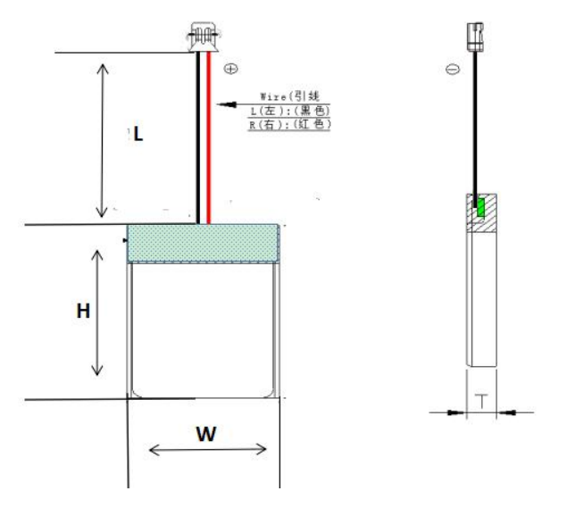 300mAh 3.7V li polymer Battery For Bluetooth Wearable Electronics