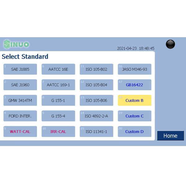 Наградная лампа ксенона старея ISO 105 SAE J2412 камеры экологического теста