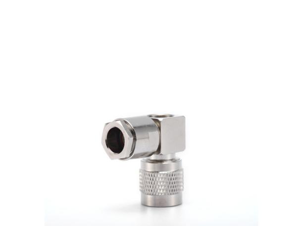TNC Male Right Angle RF Coaxial Connector for LMR300 Cable Clamp TNC-JW300A