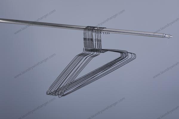 Galvanized Wire Dry Cleaning Hanger in 16/18 Inches Width for Fast and Effective Results