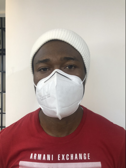 Soft Cotton Disposable Dust Face Mask Outdoor Travel Cycling Use