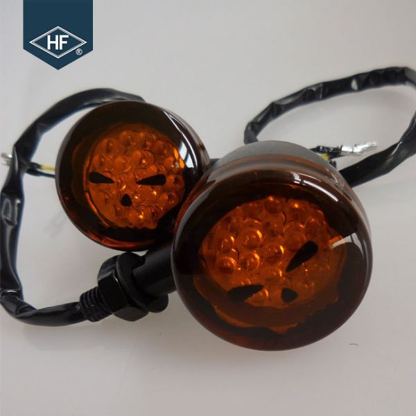 Universal Metal Black Aftermarket Motorcycle Lights For Harley Davidson