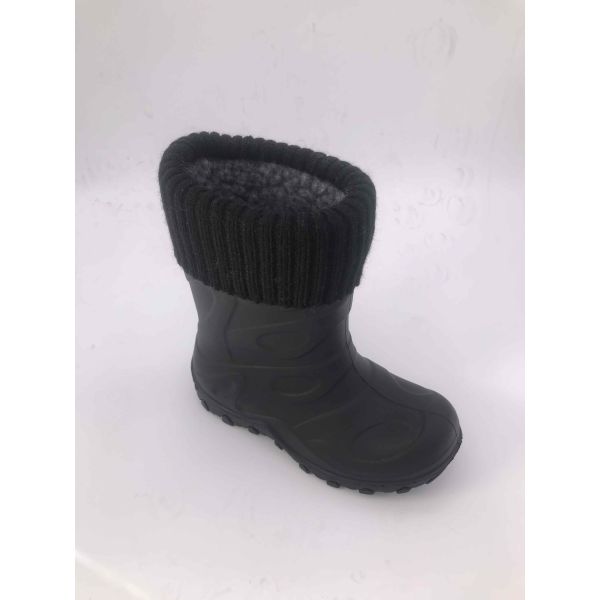 Bottes de pluie pour enfants en TPR antidérapant, légères, avec tricots chauds, couleurs personnalisées