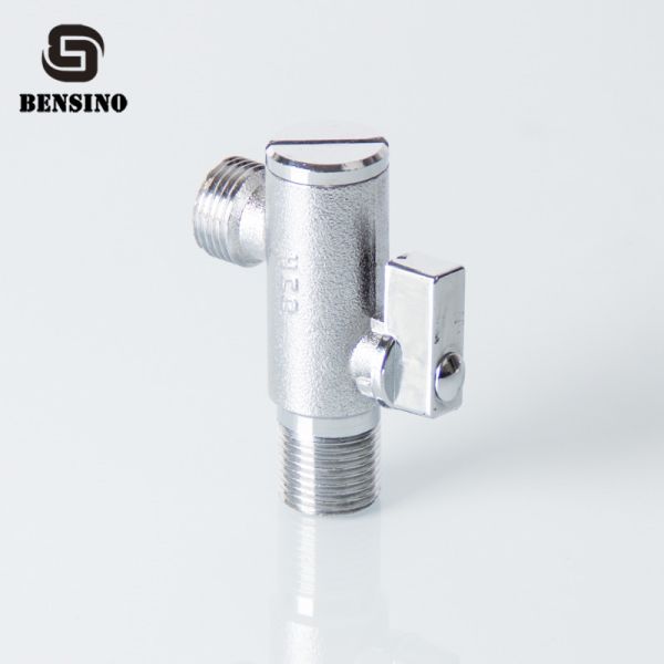 3 4 Inch Plastic Hand BSP 150g Toilet Angle Valve