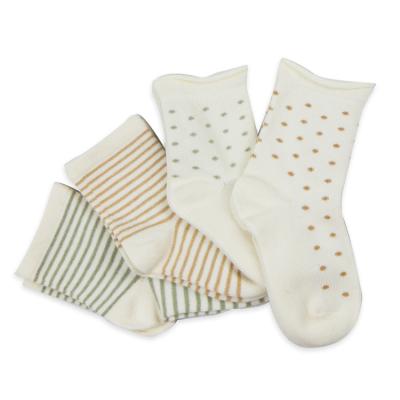 To sample processing custom GOTS organic cotton baby socks, children socks